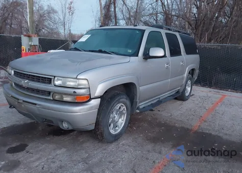 2005 Chevrolet Suburban 1500 Z71 z USA, uszkodzony, nr VIN 3GNFK16Z95G170576